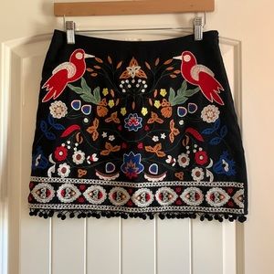 Altar’d State black mini skirt Size S